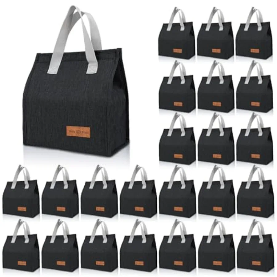 

Lunch Bags BulkInsulated Reusable Lunch Bags with Aluminum for Women Men Leakproof Tote Large Lunch Box for Office Work Beach o