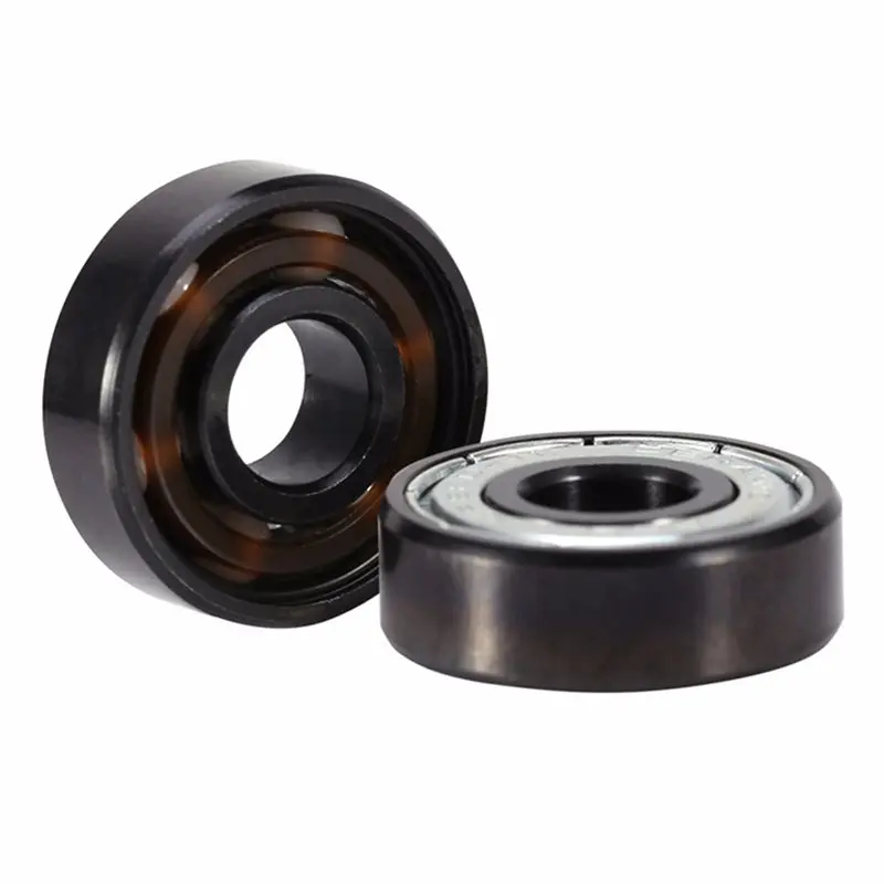 ABGH-96Pcs 608 Bearings 8X22x7mm ABEC-11 Hybrid 6 White Zro2 Balls Skateboard Bearing Skating Inline Roller