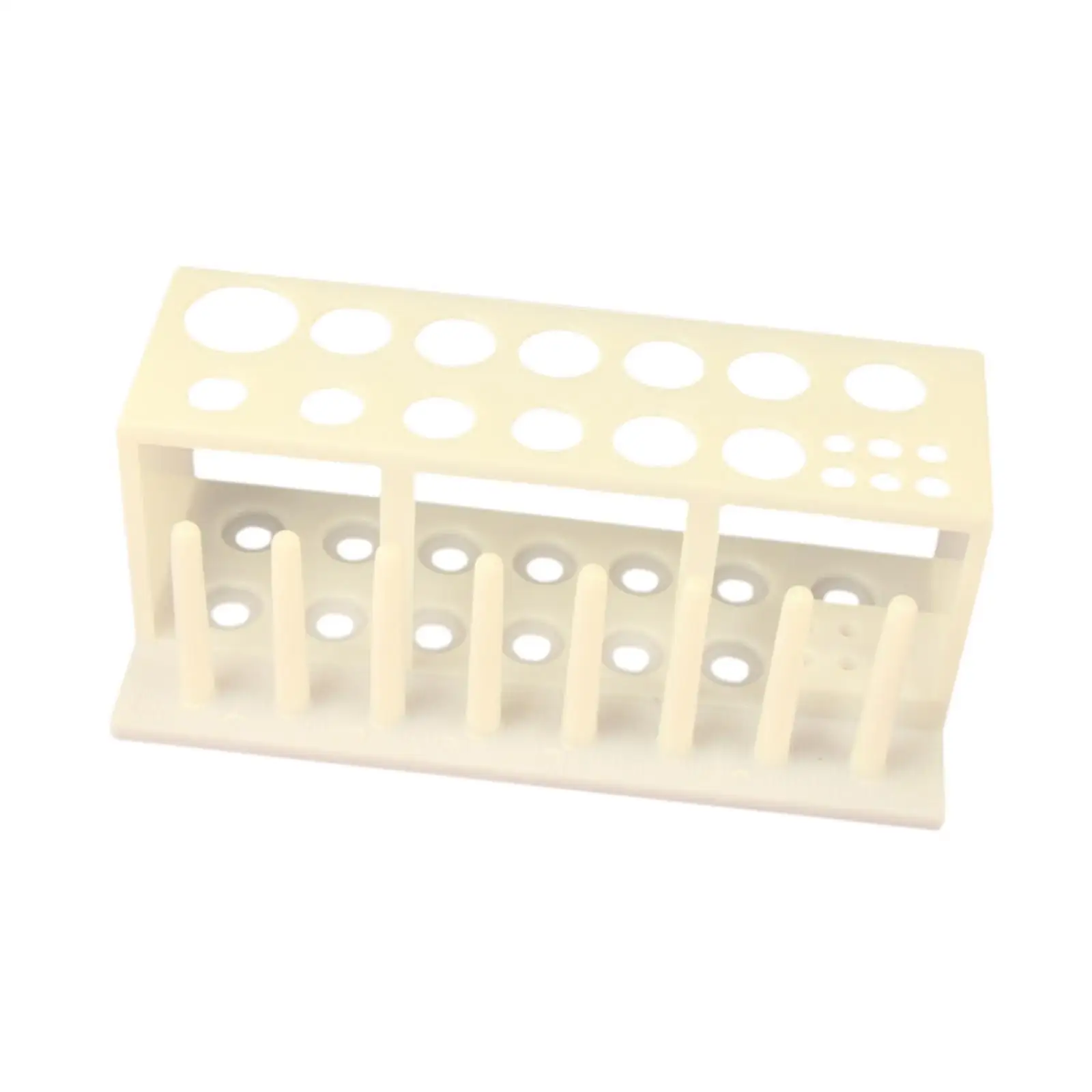 Science Test Tube Stand 19 Holes Multipurpose Centrifuge Tube Holder for DIY Science Sample Collection Sampling Tube Storage