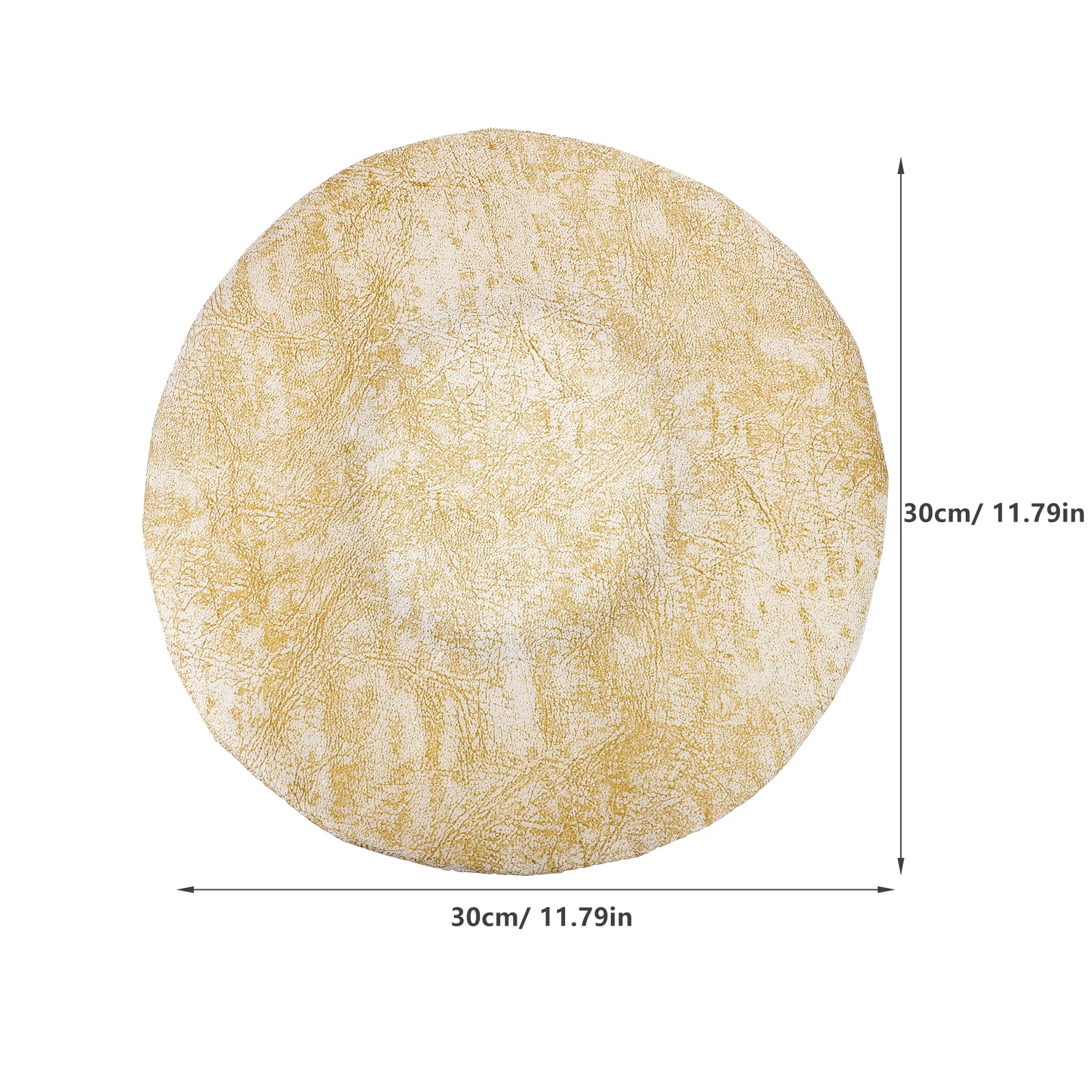 غطاء مقعد مستدير من القماش المطاطي المطاطي للمنزل والمكتب وكرسي التجميل وأغطية البراز المستديرة #5