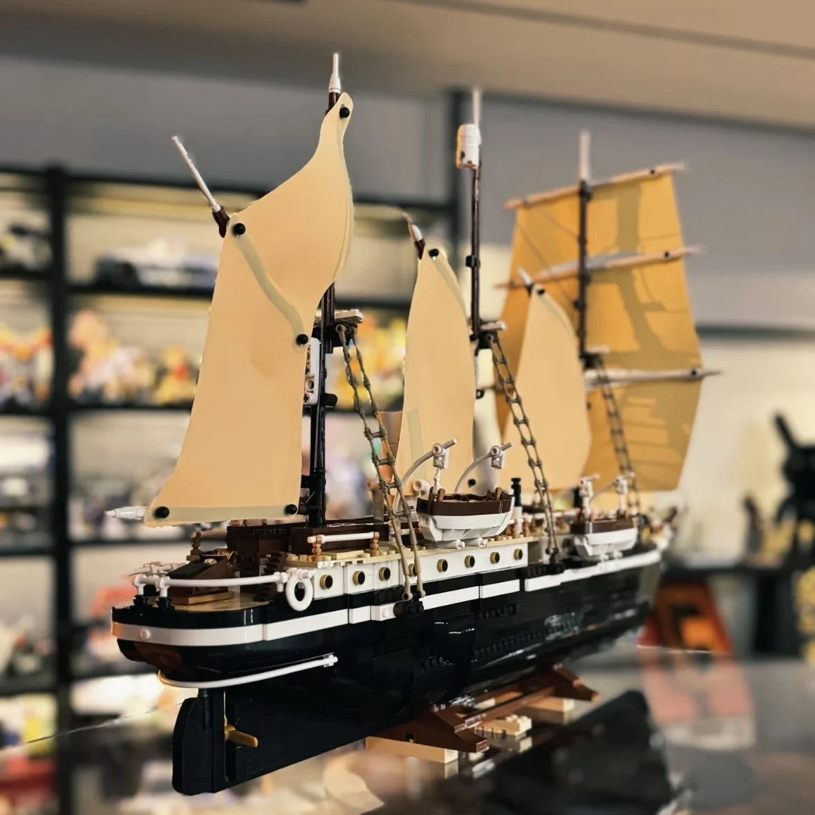 

GSF 3010pcs The Endurance Explorer Ship Moc Building Blocks Diy Assemble City Bricks Toys Birthday Gift for Children Kids