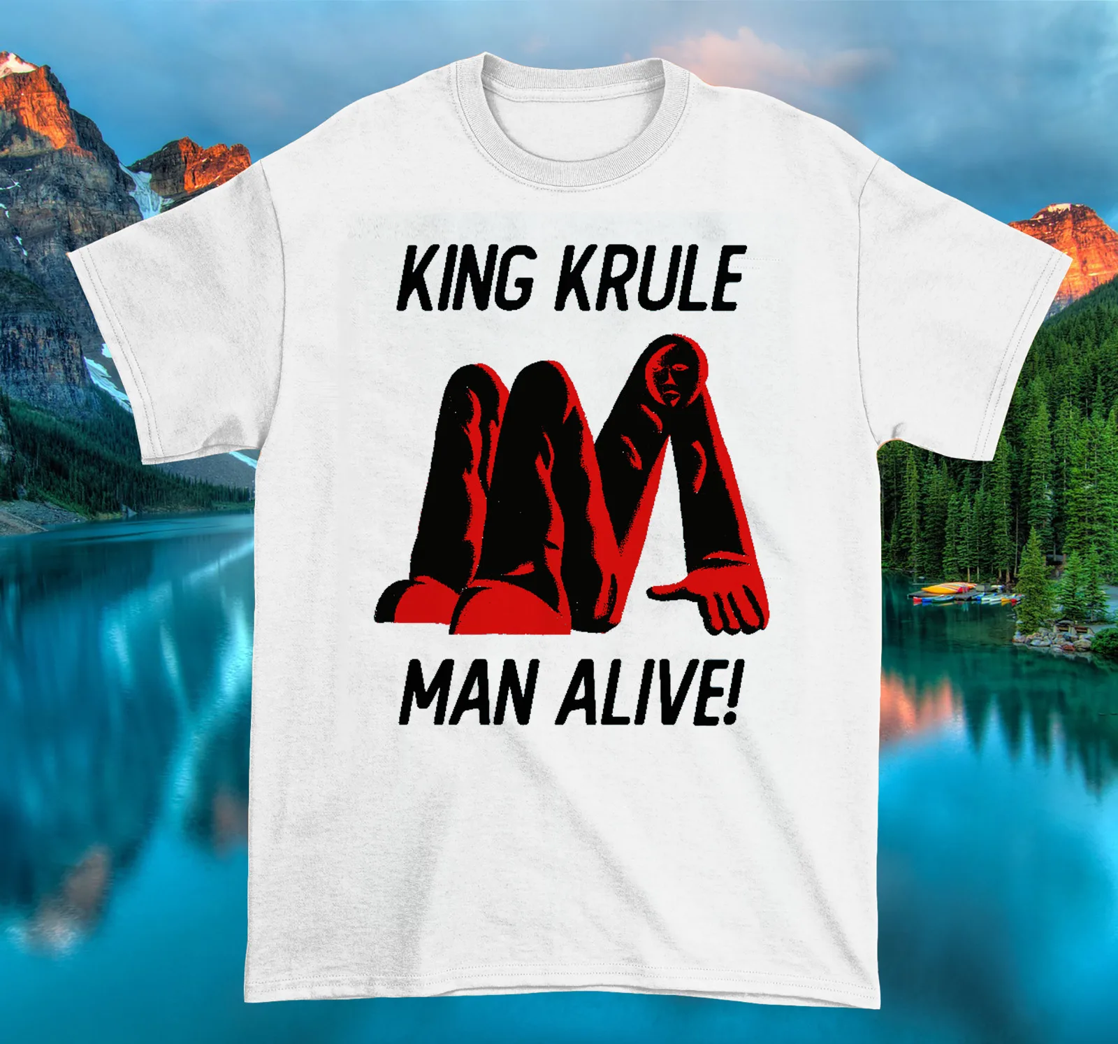 King Krule Man Alive Heavy Cotton White All Size T Shirt