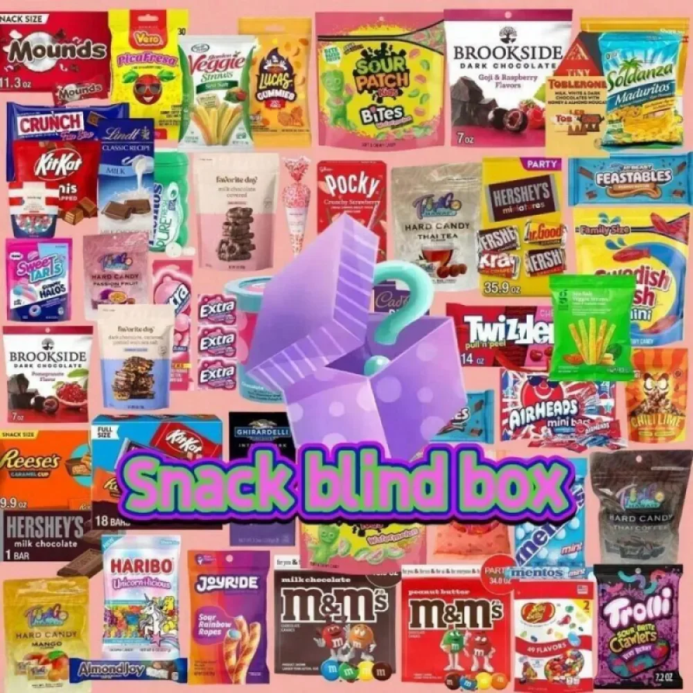 

High-quality snack blind boxes, carefully selected, say goodbye to disappointing flavors, every bite brings peace of mind!