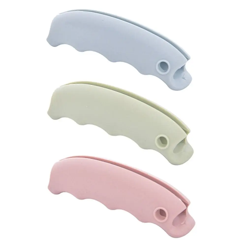 Comfortable Silicone Shopping Bag Lifter Labor-saving Protect Hands Bag Handle Carry Clip Bag Holder Clip School Office