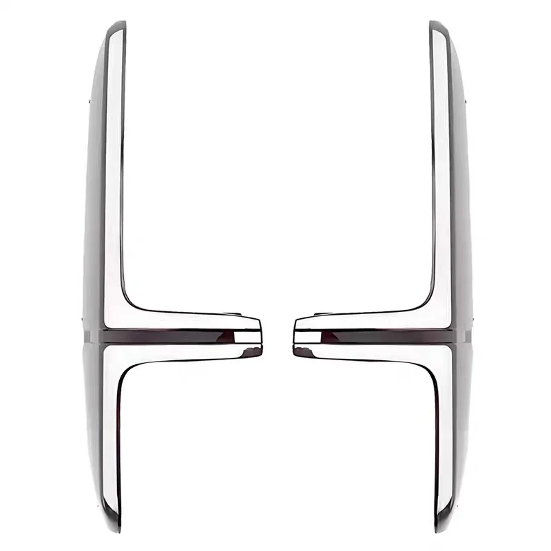 4 pcs /set For CHERY Fulwin T9 2024 2025 Exterior Front Fog Light Lamp Cover Trim stainless steel Decoration parts