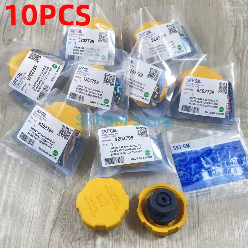 【10pcs】〞 9202799 Engine Water Tank Cover Reservoir Kettle Cap- for Opel Vectra 2.2 Astra Zafira 1.8 for Saab