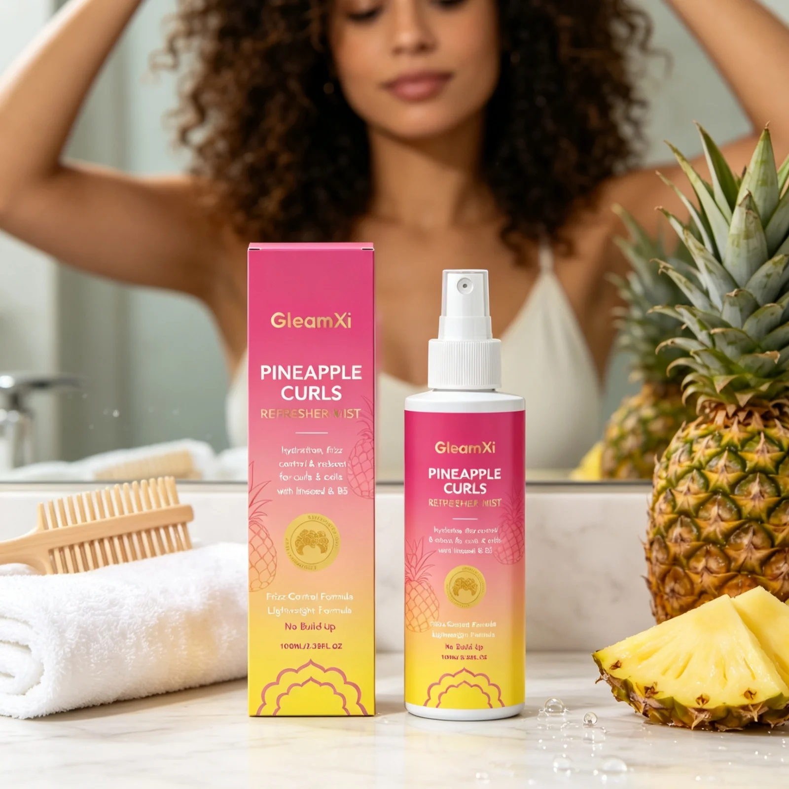 GleamXi Hair Refresher Spray S - Hair Care Natural Ingredients recension och pris