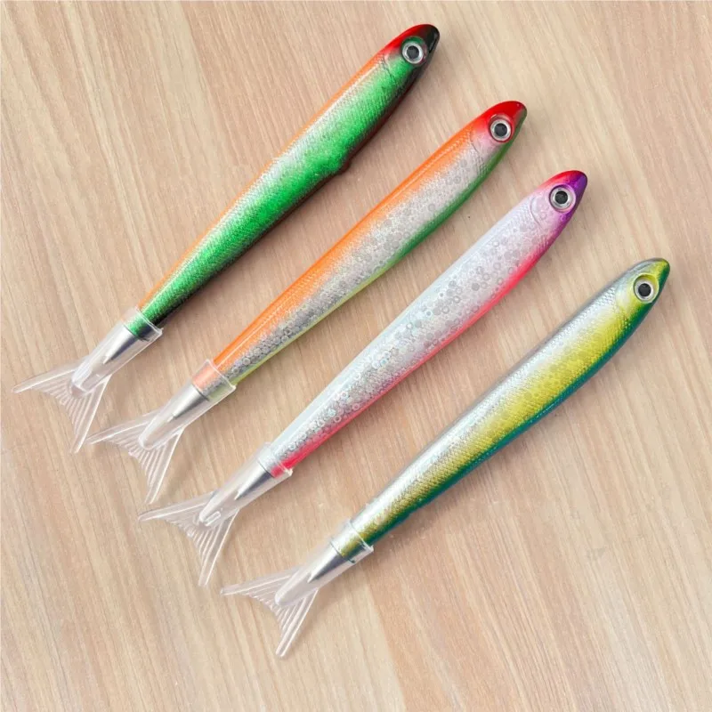 2pcs Creative Fish Ballpoint Pen Fish-shape Design Mini Writing Pen Novelty Toy Pen Ocean For Stationery School Office Supply