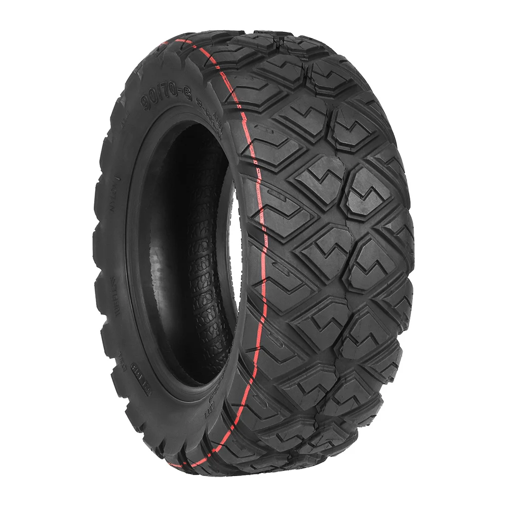 

11 Inch 90/70-6 Off-road Vacuum Tires Scooter Tubeless Tire For Electric Scooter Balance Car Front Or Rear Anti-skid Wider Tire