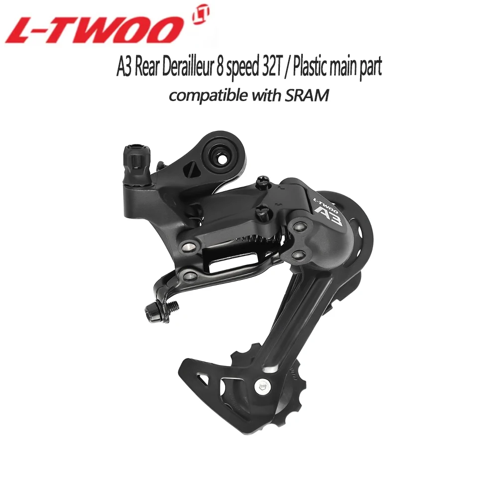 LTWOO Bicycle derailleur A3 Rear Derailleur 8 speed 32T / Plastic main part Bicycle rear derailleur