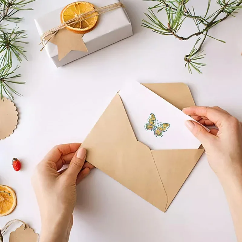 Butterfly Clear Stamps Crafts Butterflies Background Silicone Stamps Transparent Rubber Stamps PVC Plastic Stamps for Spring