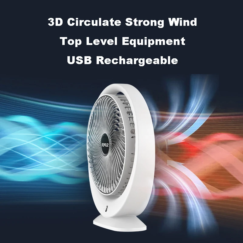 4 Inch Personal Metal USB Powered Desktop Fan The Fan Is Compact and Portable, Allowing for Use in A Variety of Locations