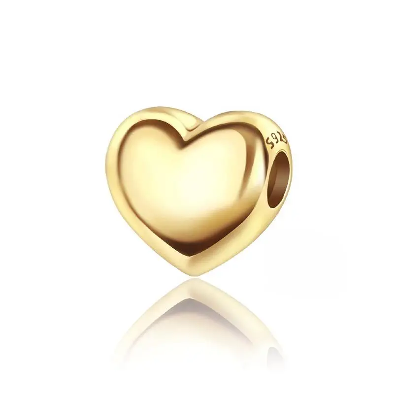 925 Silver Mr. Beast And The Beautiful Lady Charms Bead Pendant Fit Original Bracelet Necklace DIY Women Fine Jewelry Gift