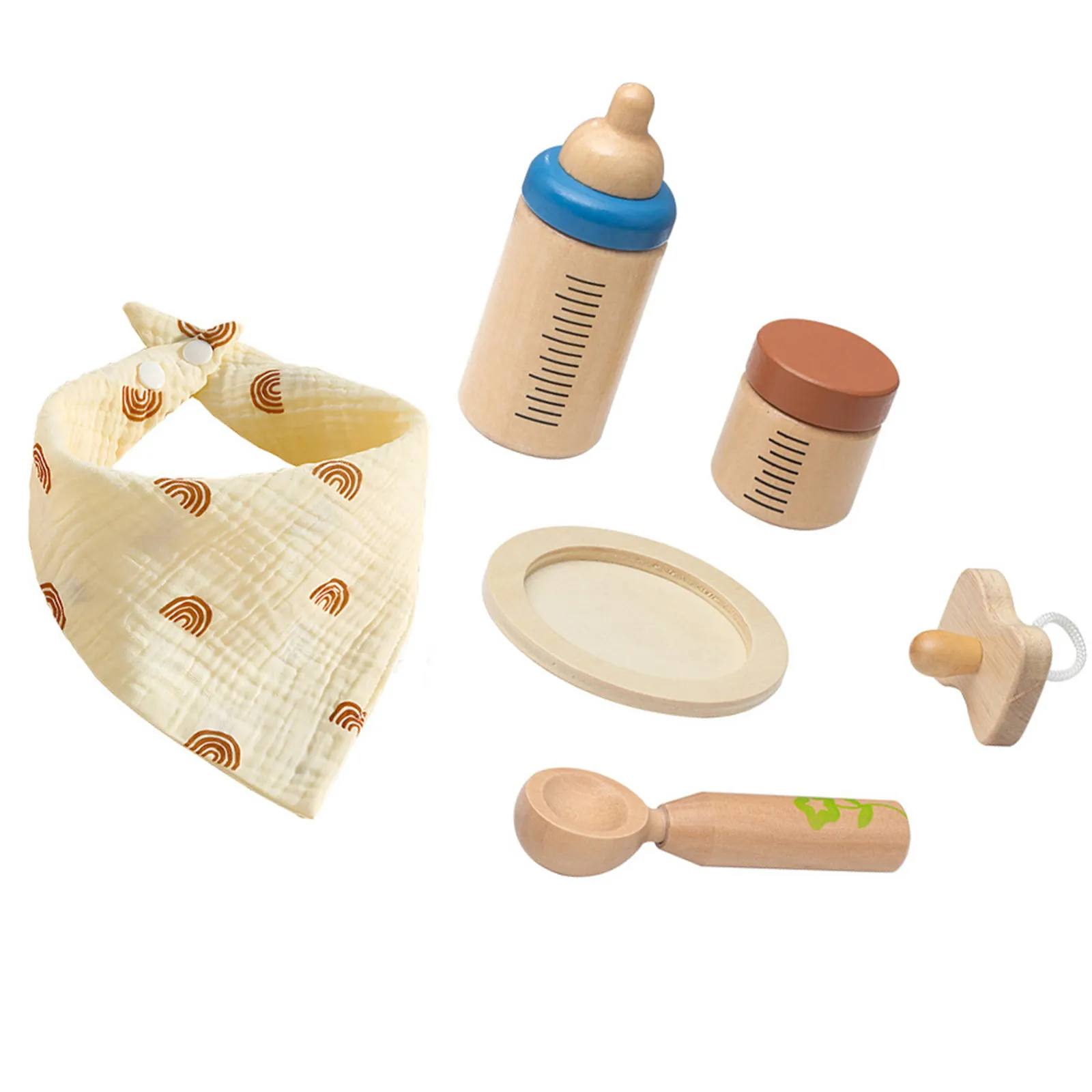 1set-wooden-bottle-feeding-set-kids-pretend-play-feeding-tableware-set-natural-wood-finish-role-playing-learning-aid-for-early