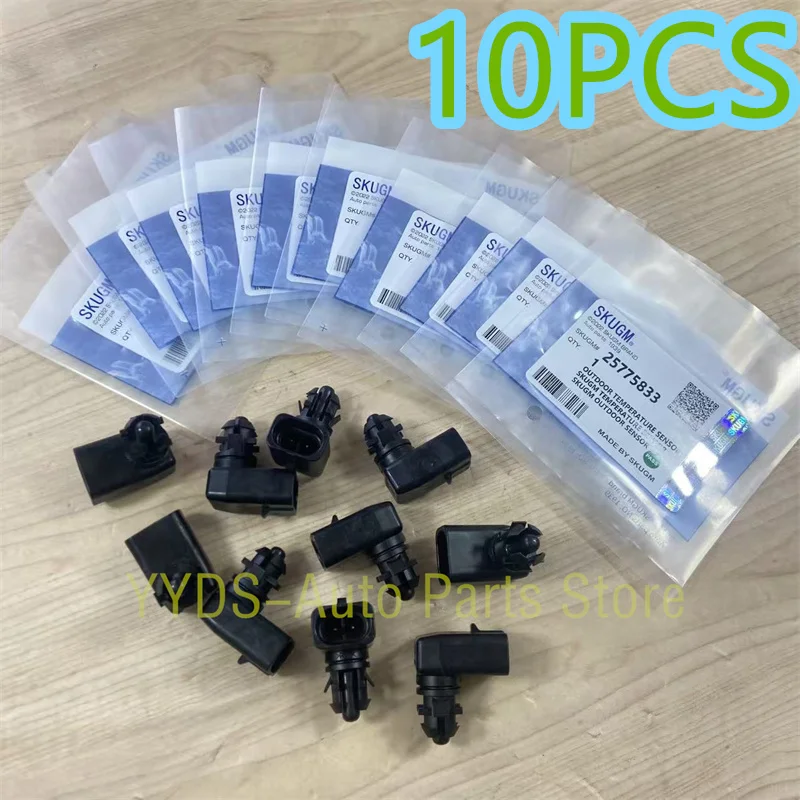 (10PCS) ! ! Outside Ambient Air Temperature Sensor 25775833 15936931 For Chevrolet Cruze Cadillac Opel Vauxhall Astra Vectra
