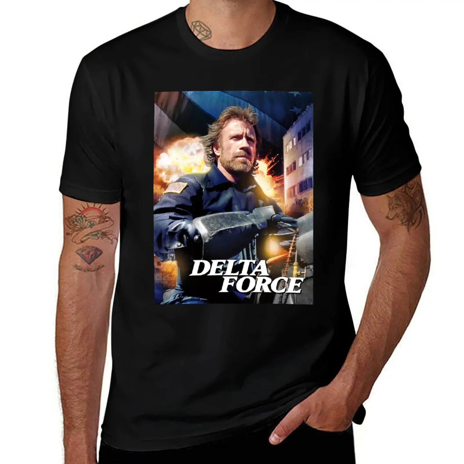 The Delta Force HD T-Shirt Christmas Casual Short Sleeve Top T-Shirt
