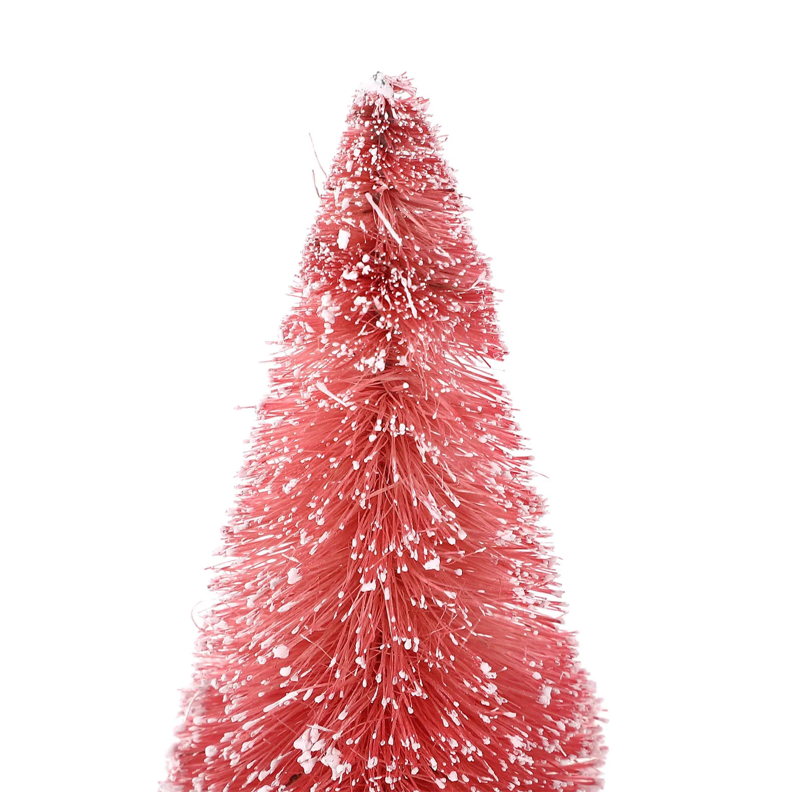 

8 Pcs Mini Christmas Tree Ornaments Desktop Decorations Miniature Trees Accessories Little for Table Iron Wire