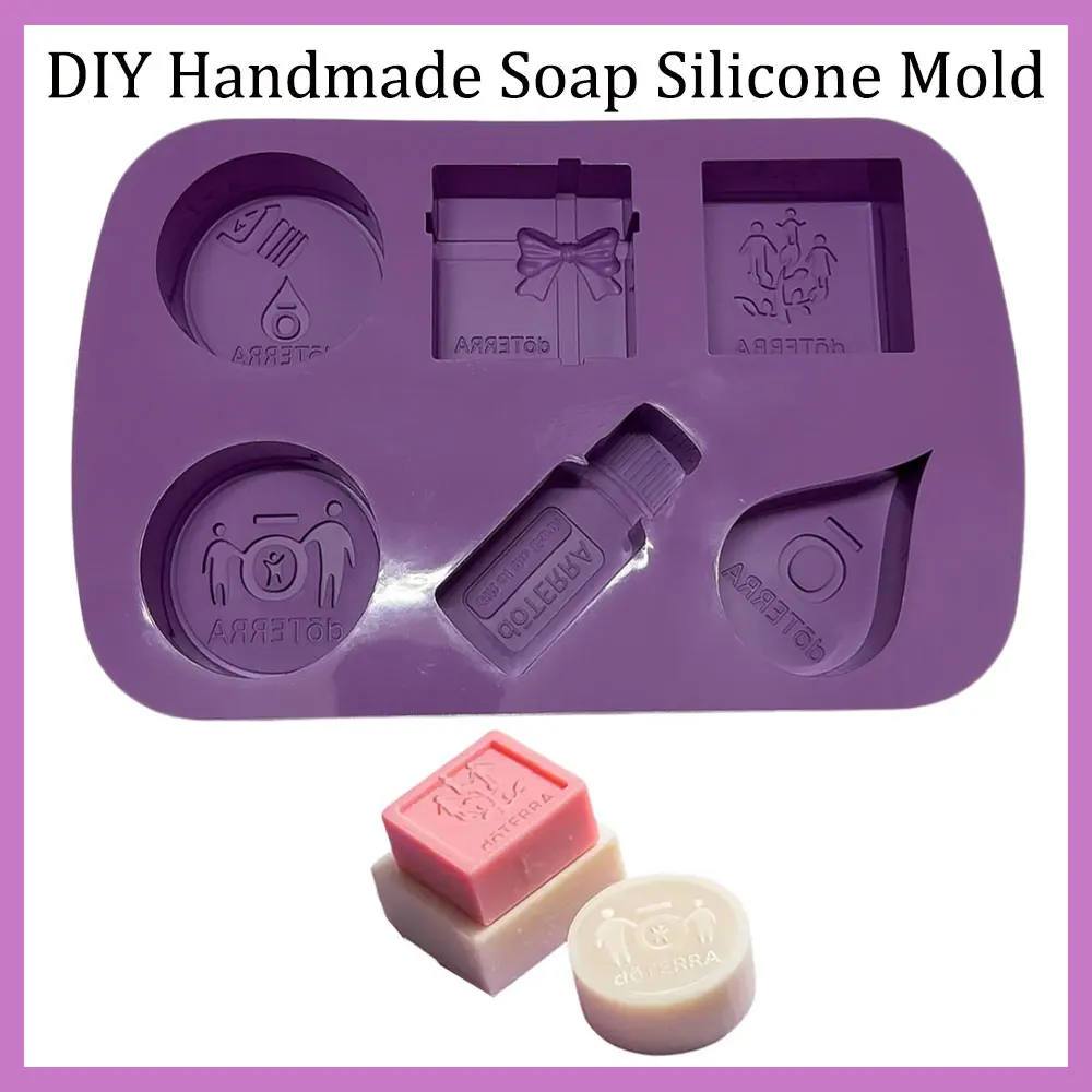 DIY Handmade Soap Silicone Mold Square Baking Mold, Thickened, Easy-to-Release, Multi-purpose Mold