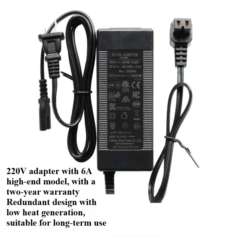 1PCS Car Refrigerator Power Cord for Car Fridge Power Adapter Plug Lead Cable Portable cigarette lighter wire 12V 24V 220