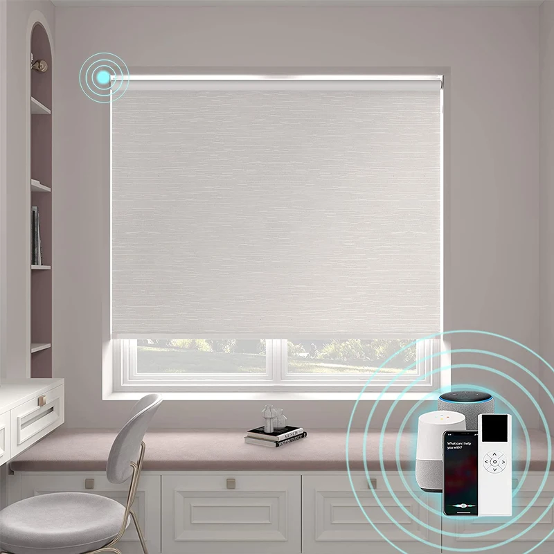 Smart Wifi Blind Remote APP Alexa Google Control Motorized Blackout Roller Blinds