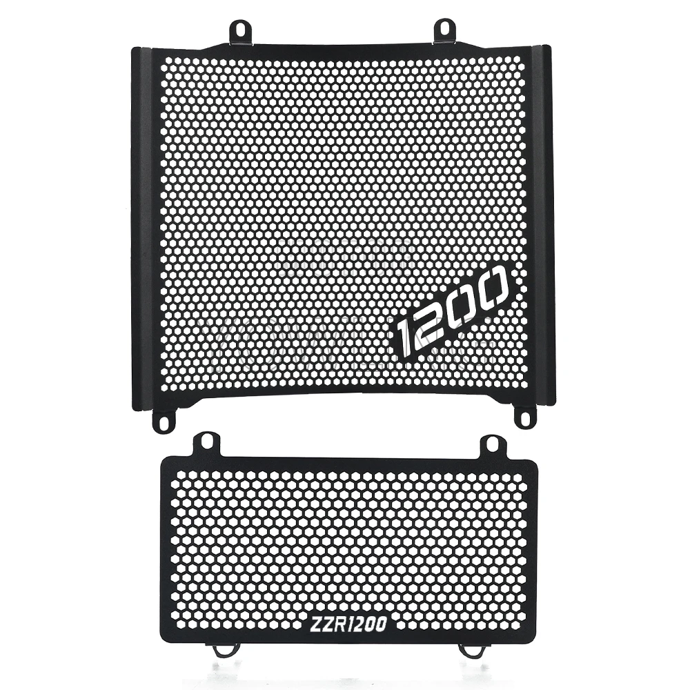 

For Kawasaki ZZR1100 Ninja ZX-11 1989-2001 Motorcycle Radiator Protection Grille Guard Protector Cover ZZR1200 ZX-12 2002-2006