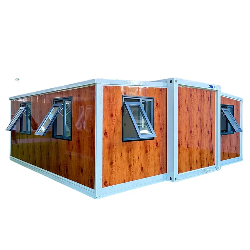 Folding Modular Homes 20ft 40ft Prefab House Expandable Office Container House Mobile Australia Prefab Container Door