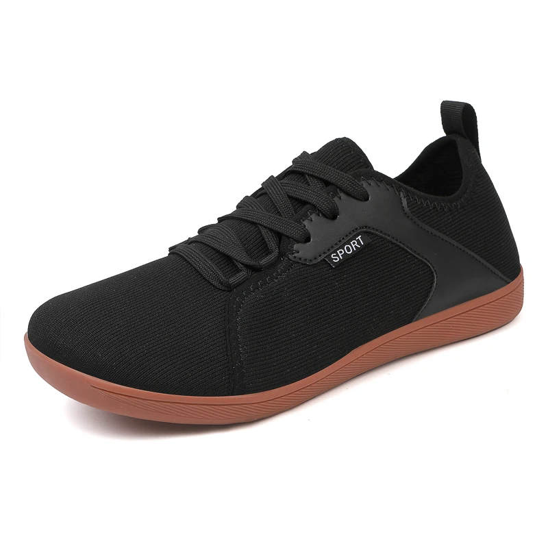 Szerokie buty boso unisex do biegania na świeżym powietrzu codzienne buty sportowe proste buty minimalistyczne buty do chodzenia lekkie i oddychające