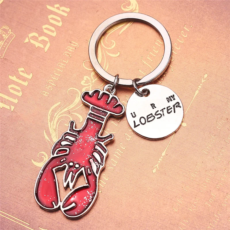 Friends TV Show Keychain, Red Lobster Key Chain, Keyring Gift, Best Friend