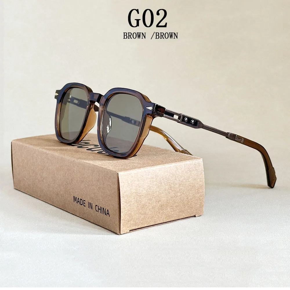2025, Sonnenbrille Männer Vintage Sonnenbrille Frauen Retro Mode Gläser Urlaub Luxe Femme Lunette Soleil Femme Gafas De Sol Hombre – Detail 6