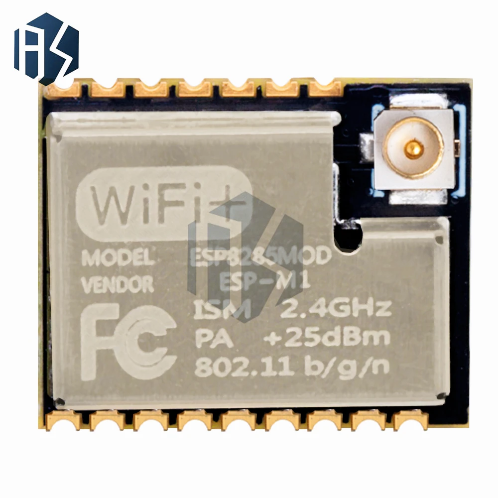 ESP-M1 ESP-M2 ESP8285 ESP8266 Chip Flash Wifi módulo inalámbrico puerto serie Ultra transmisión con interfaz de antena externa