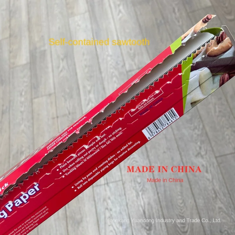 Oiled Baking Barbecue Food Grade Oil Conditioning Paper Length Color Box Logo, Direct Supply