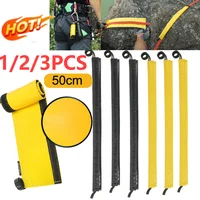 1-3 uds 50cm cubierta protectora de cuerda de escalada Protector de cuerda de escalada en roca de PVC ligero equipo de rappel antidesgaste