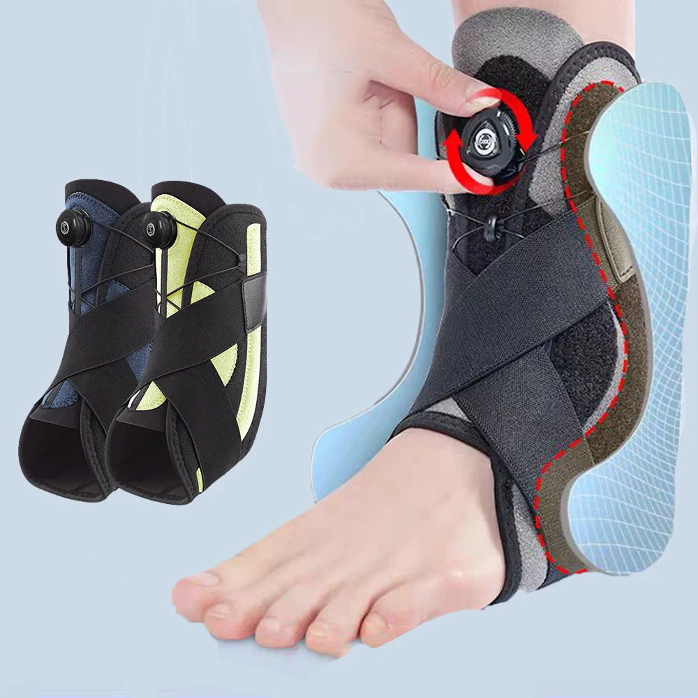 1Pcs Sport Ankle Protectors Pressurized Support Fixed Rehabilitation Joint Protectors Sprain Recovery Men Women Unisex