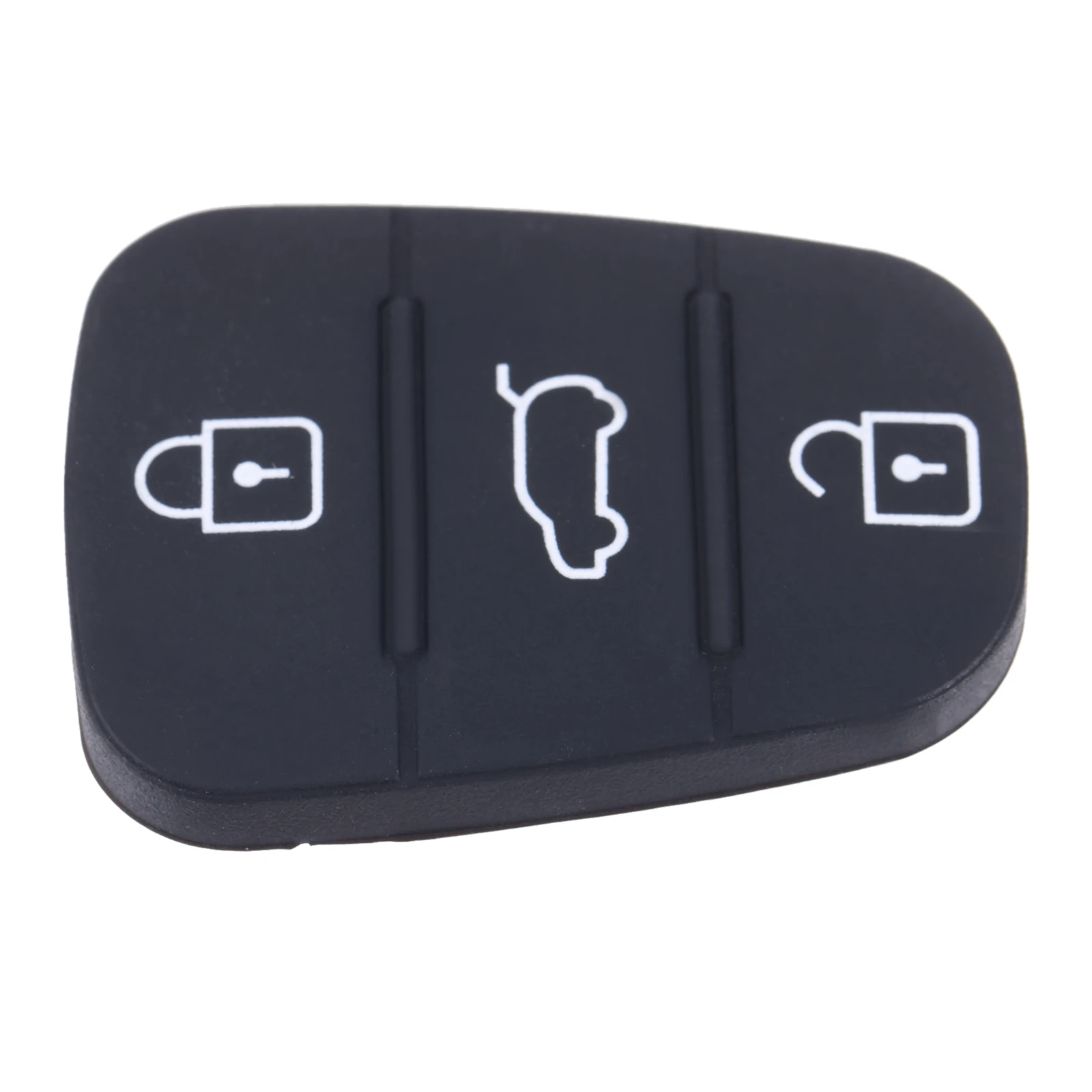 3-Button Car Key Rubber Buttons Pads Remote Control Key Fob Cover for Kia Sportage Ceed Soul Venga Hyundai i10 i20 i30 ix20 ix35