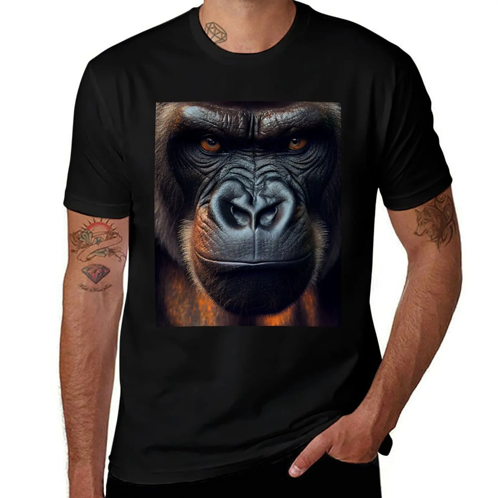 

angry gorilla angry gorilla T-Shirt customs design your own custom shirt football t shirt plain t shirts men