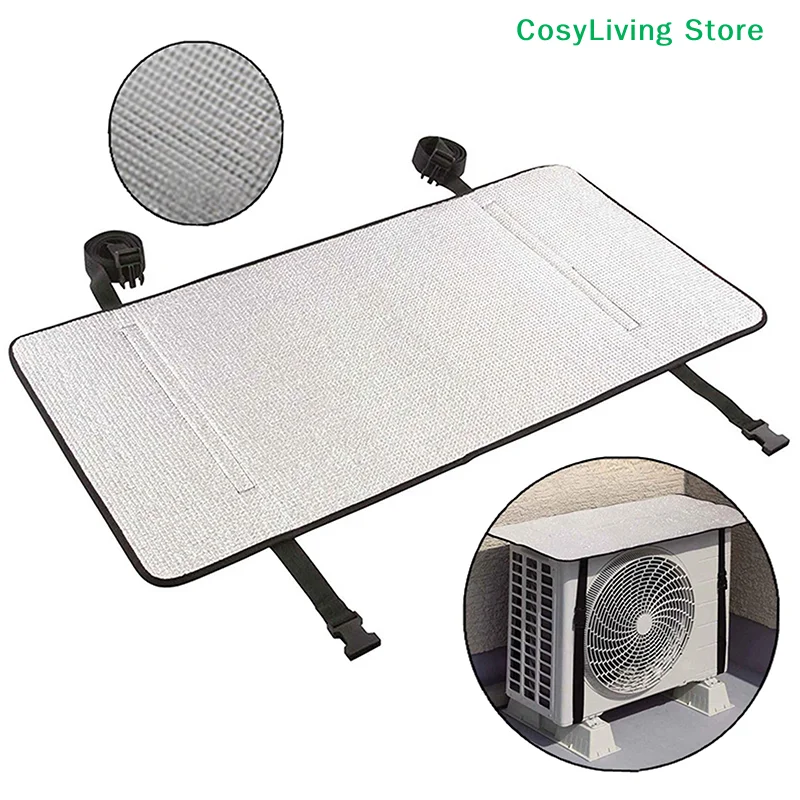 Air Conditioning Cover Anti-Dust Anti-Snow Outdoor Rainproof Waterproof Cleaning Cover Air Conditioning Keep Cleaning Tools