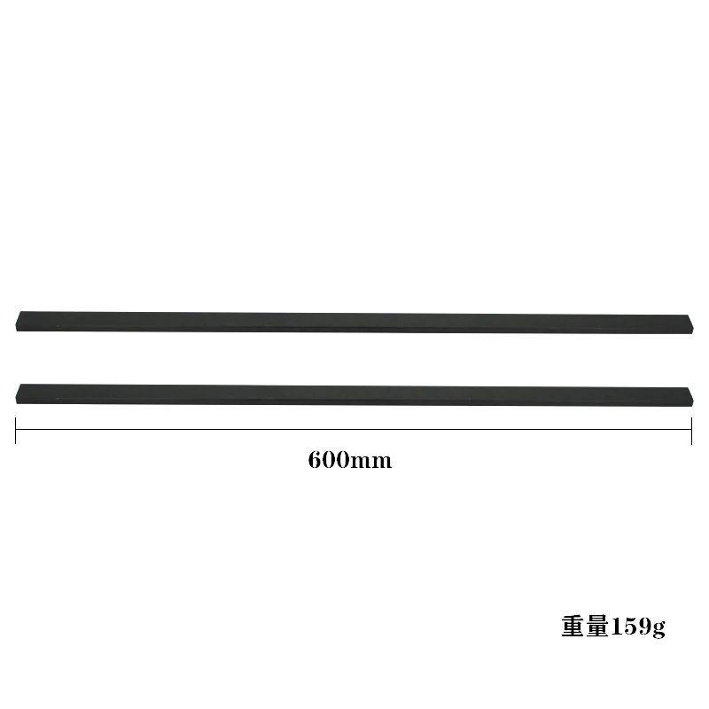 Metal Black 60cm Girder for 1/14 Tamiya RC Truck Car King Hauler 56344 56301 BENZ 1851 Man R620 Diy Parts Toys