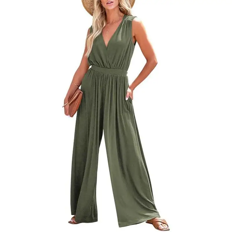 

Casual Straight Tube Jumpsuit Women's Pants Svel Comfortable Faionable ly Clothing Accories Brand Unbranded