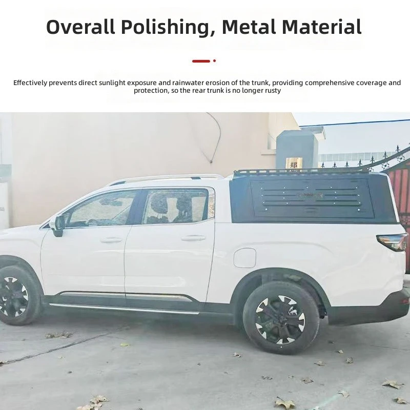 Pickup Truck Rear Box Cover FOR  Radar RD6 , Full Manganese Steel Tri-Door High Cap, for RD6 New Energy Vehicle