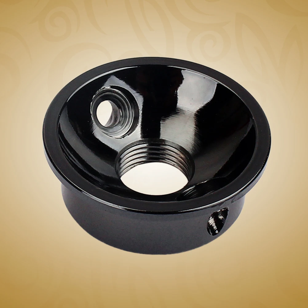 

Guitar Jack Plate Set Electric Guitar Parts Input 78 Inch Hole Metric 635mm Sockets Pearlescent Metal