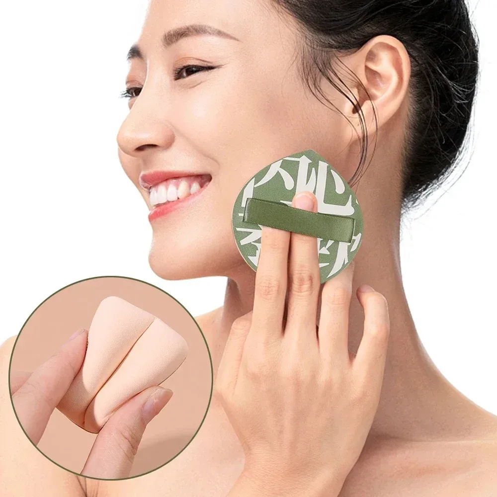 Esponjas de maquillaje suaves y súper gruesas, esponja grande de algodón y terciopelo para polvo, base líquida, herramientas cosméticas, uso en seco y húmedo, 1-10 Uds.