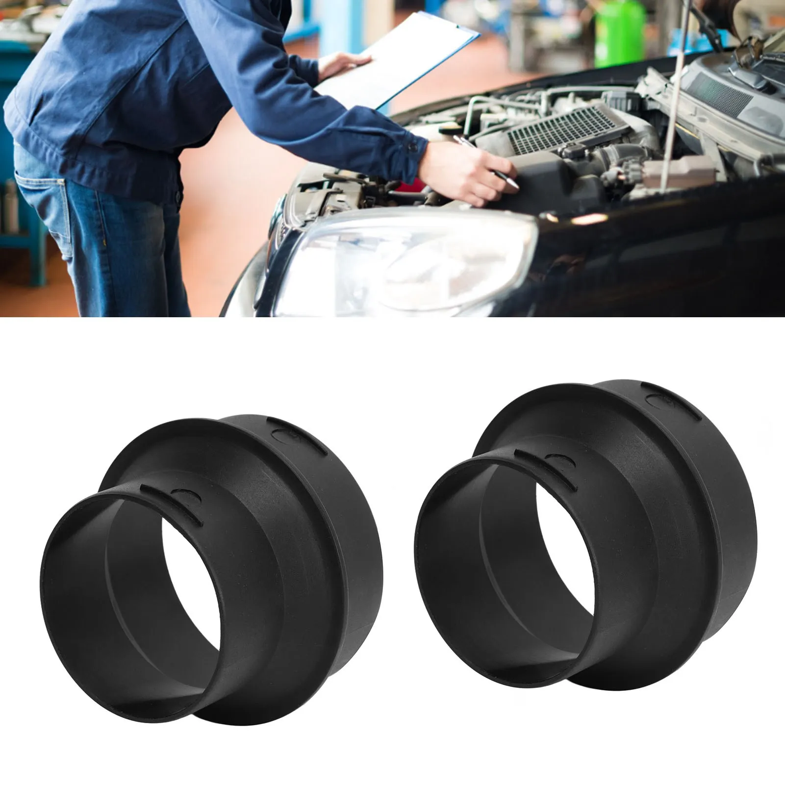 1 пара адаптеров для стояночного обогревателя, трубка от 60 до 75 мм, соединительный соединитель для труб обогревателя для разъема канала обогревателя Webasto