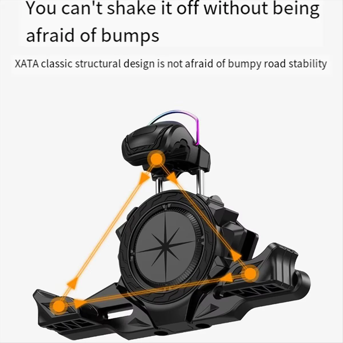 دراجة نارية للتدوير قوس في الهواء الطلق امتصاص الصدمات الملاحة جبل دراجة نارية سكوتر دراجة نارية مثلثات الملاحة حامل