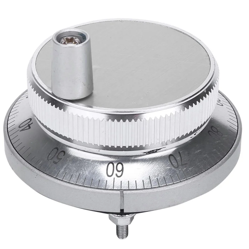 ABBN-3X Hand Wheel Handle Kit 5V Manual Pulse Generator Cnc Machine Tool Rotary Encoder Electronic Hand Wheel,60Mm