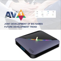50pcs LOT A95X F3 Air II Smart TV Box RGB Android 11 Amlogic S905W2 4GB 32GB Dual Wifi Bt
