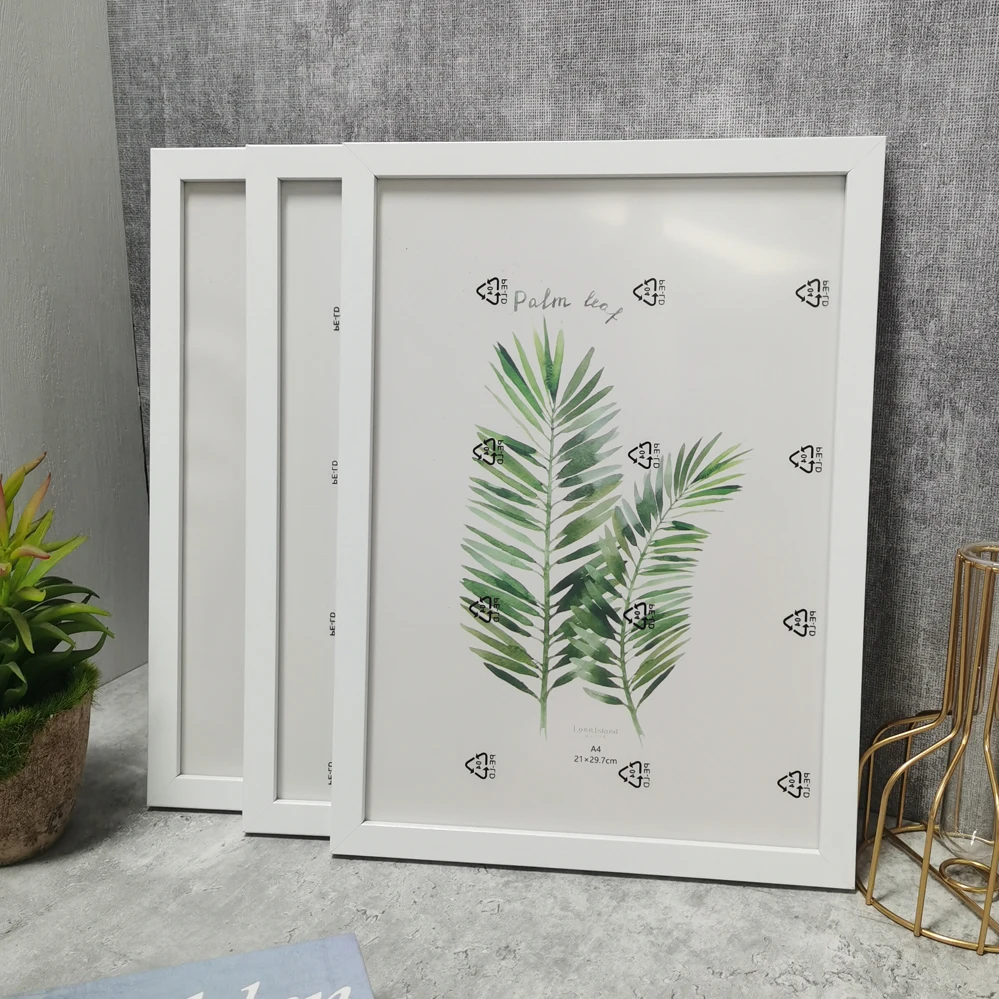 VCC 3 Teile/satz Holz Foto Rahmen Für Wand Hängen 10X15 15X20 A4 Holz Bilder Rahmen Stehen Für Bilder foto Dekor Gedenk Geschenk 3