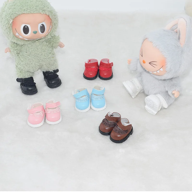 

Labubu Doll Clothing 17cm Universal Shoes - Plush Doll Shoe Accessories Collection For Labubu I/II Idol Dolls Sitting Party