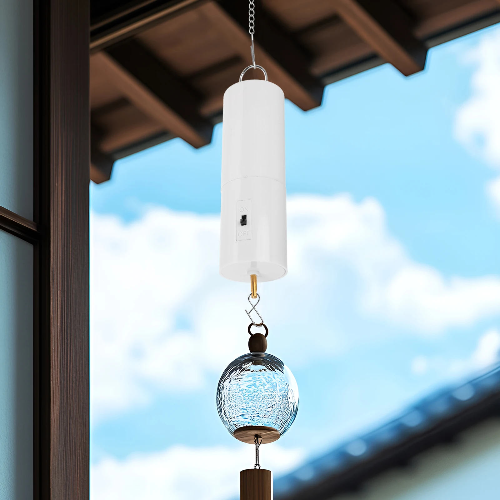 

2pcs Motor Operated Hanging Display Rotating Motor For Garden Chimes Outdoor Sculptures Silent Spinning