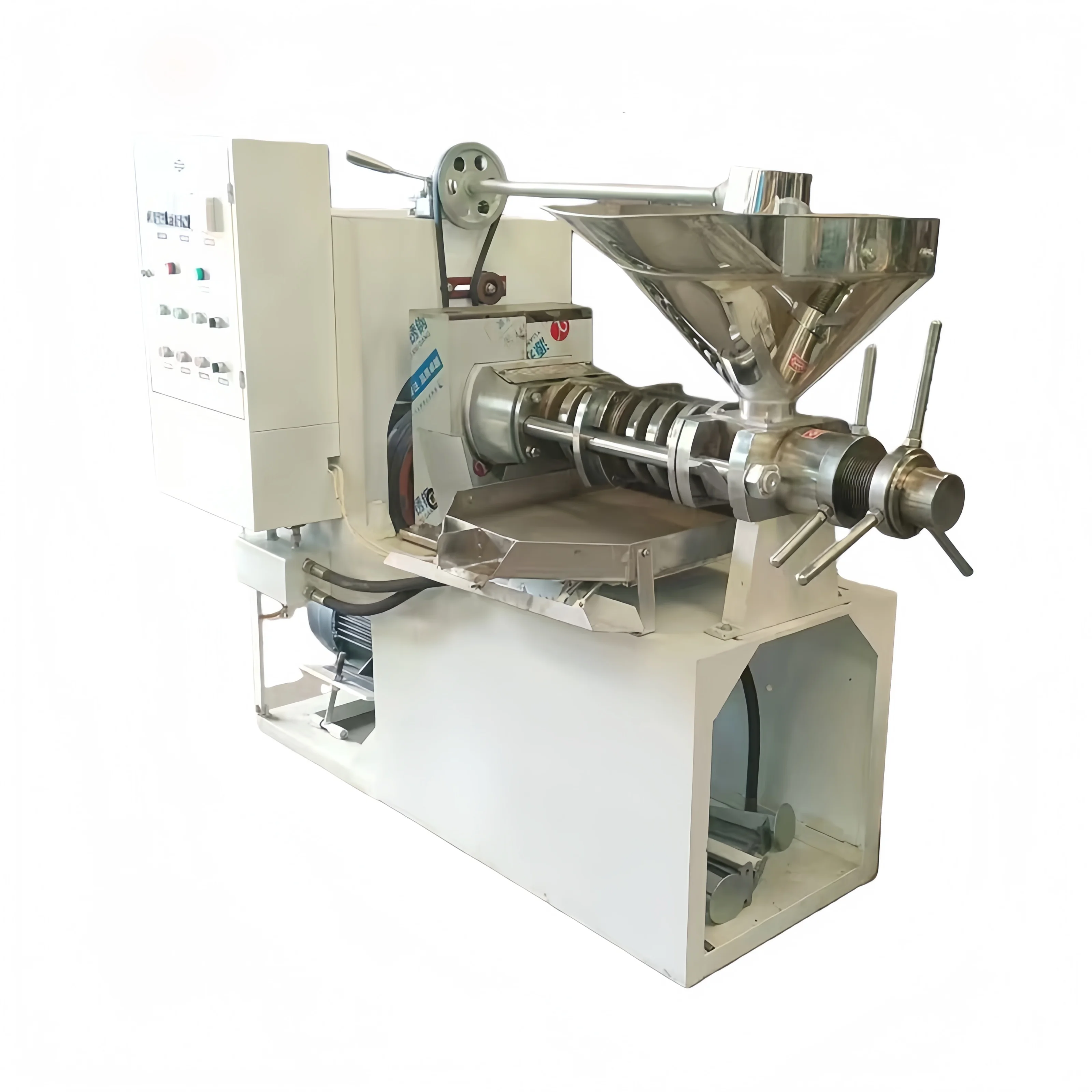 Welcome To Purchase Stainless Steel Spiral Oil Press Commercial Fully Automatic Spiral Oil Press Discounted Price