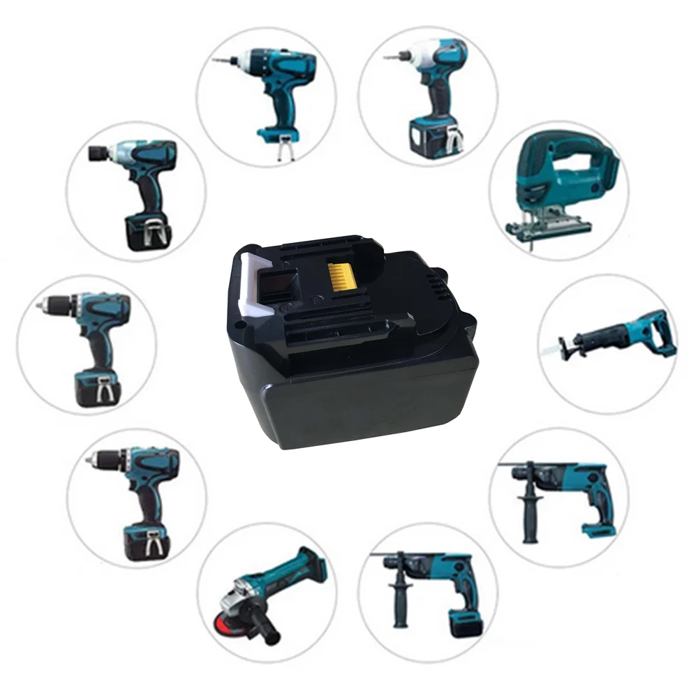 14.4 فولت 6000mAH التدريبات بطارية لماتيكا BL1430 قابلة للشحن ليثيوم أيون LXT200 BL1415 194558-0 194559-8 شحن مجاني + شاحن